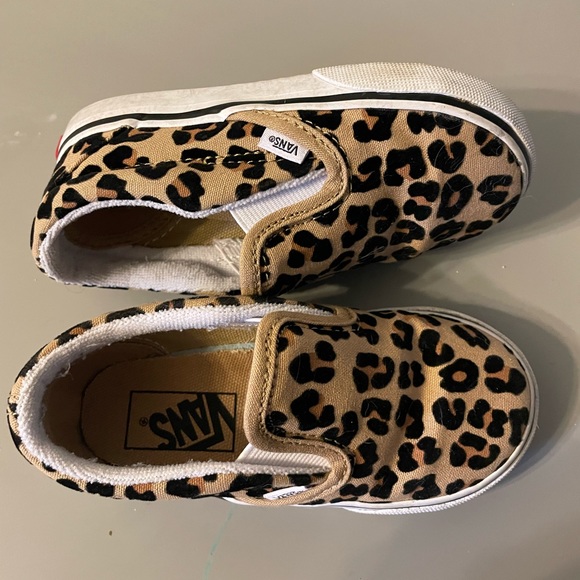 Toddler leopard vans - Picture 4 of 6